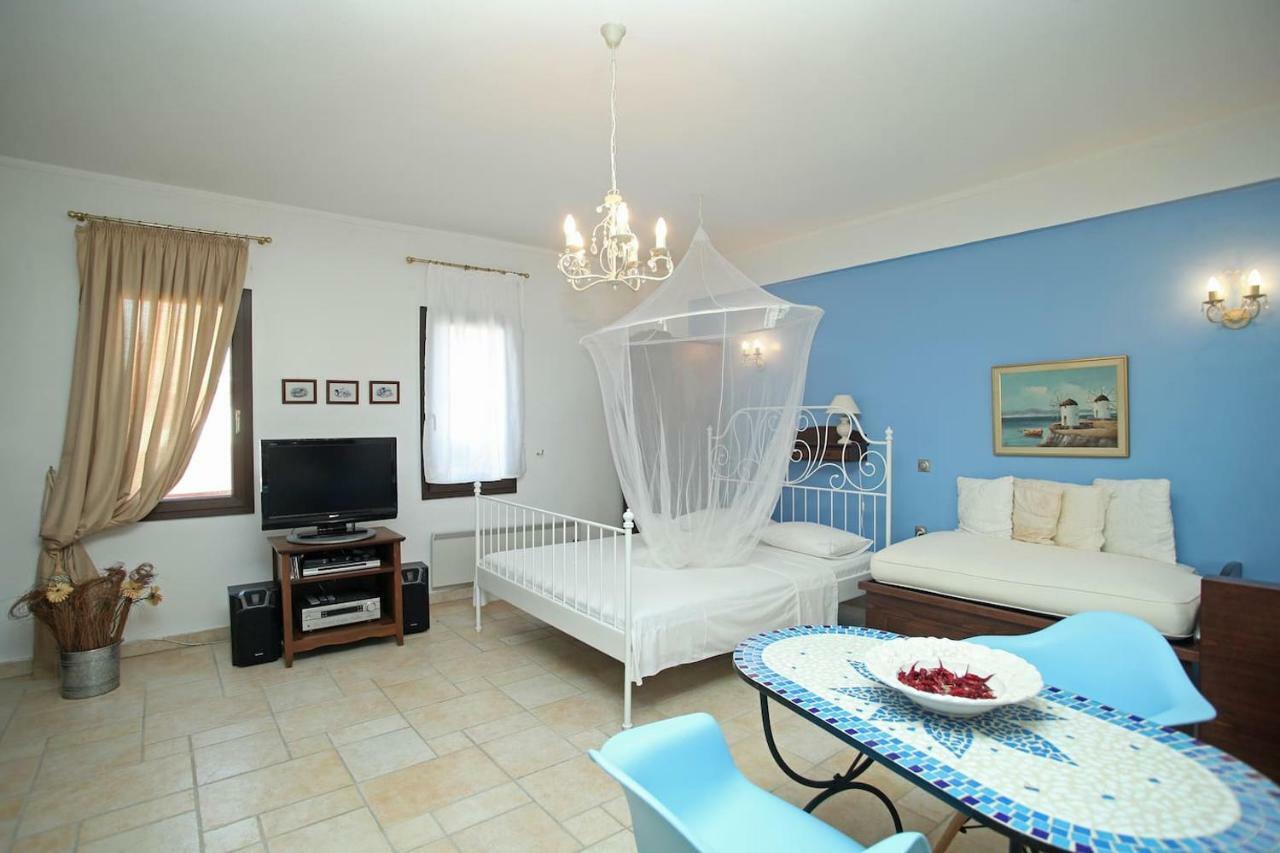 Beautiful Studio In Traditional Afytos Halkidiki-Uvc Sterilized 외부 사진
