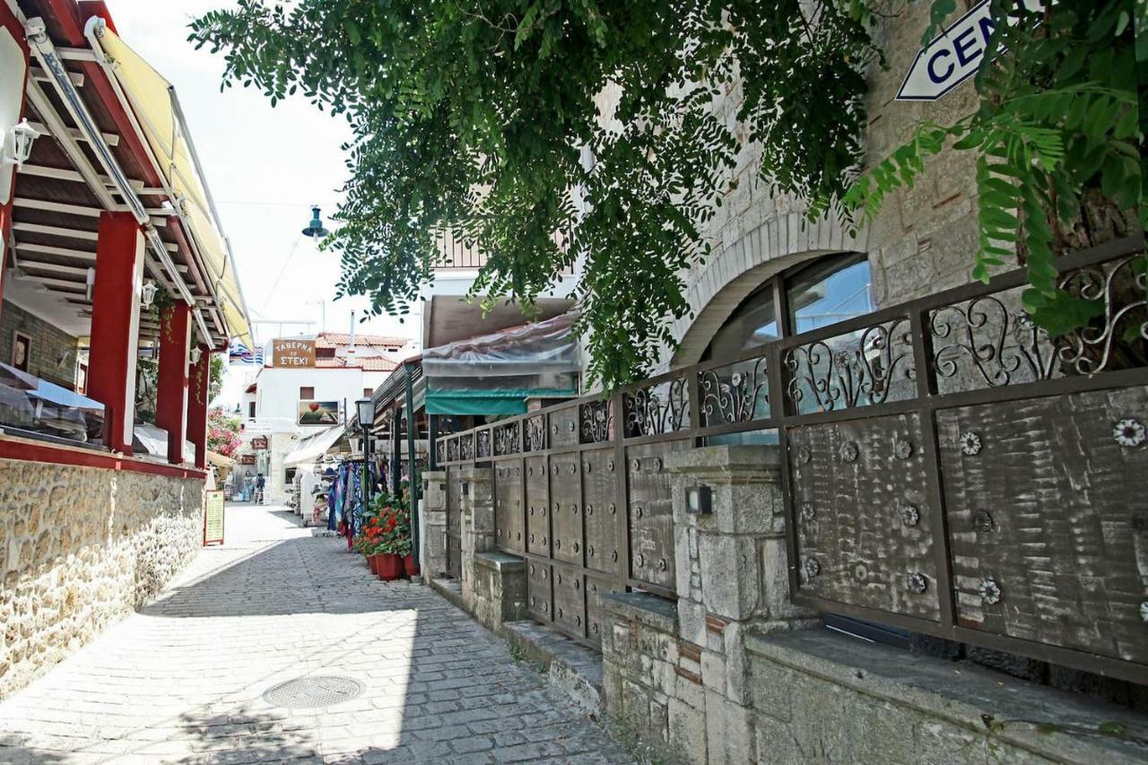 Beautiful Studio In Traditional Afytos Halkidiki-Uvc Sterilized 외부 사진