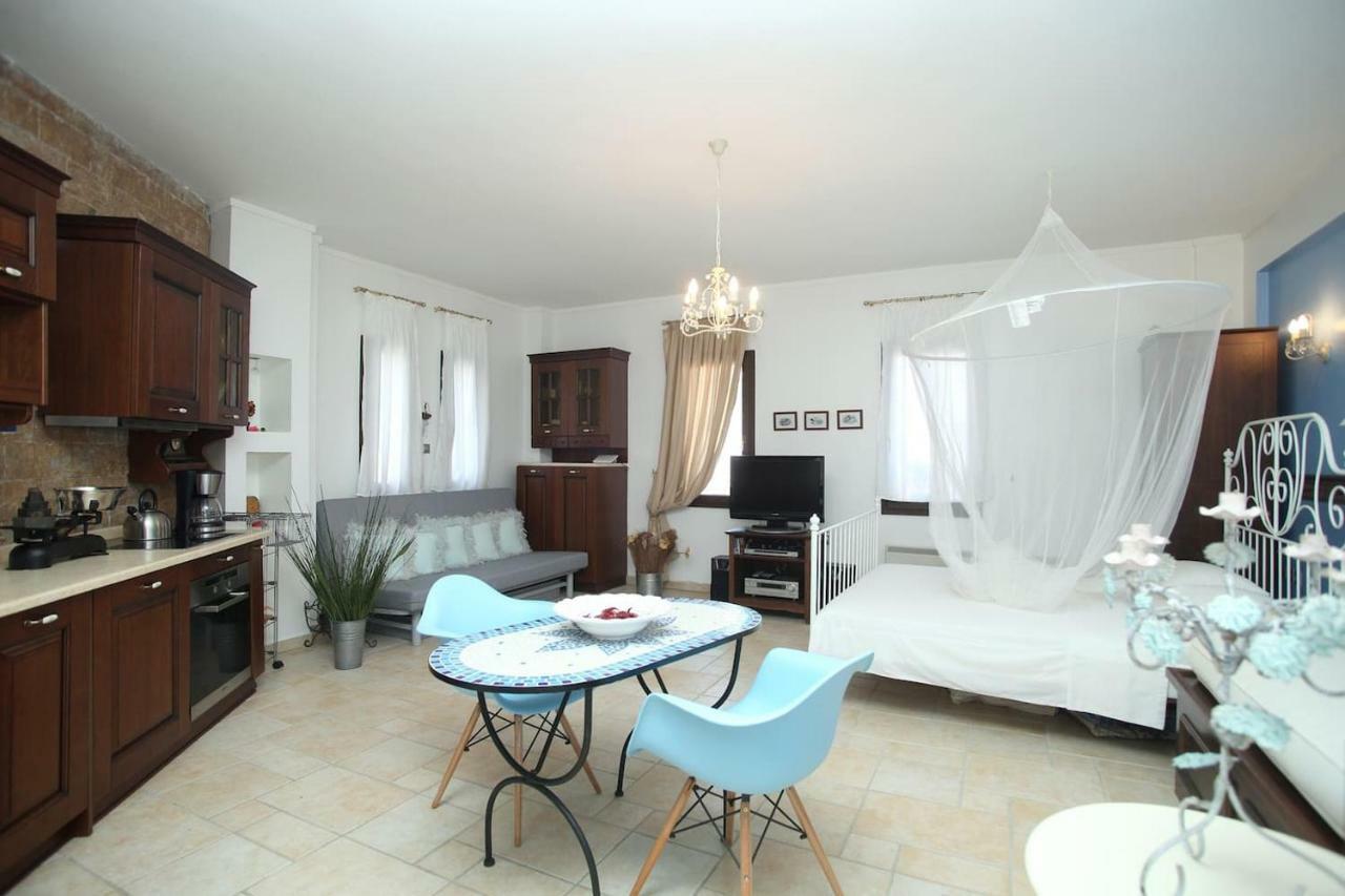 Beautiful Studio In Traditional Afytos Halkidiki-Uvc Sterilized 외부 사진