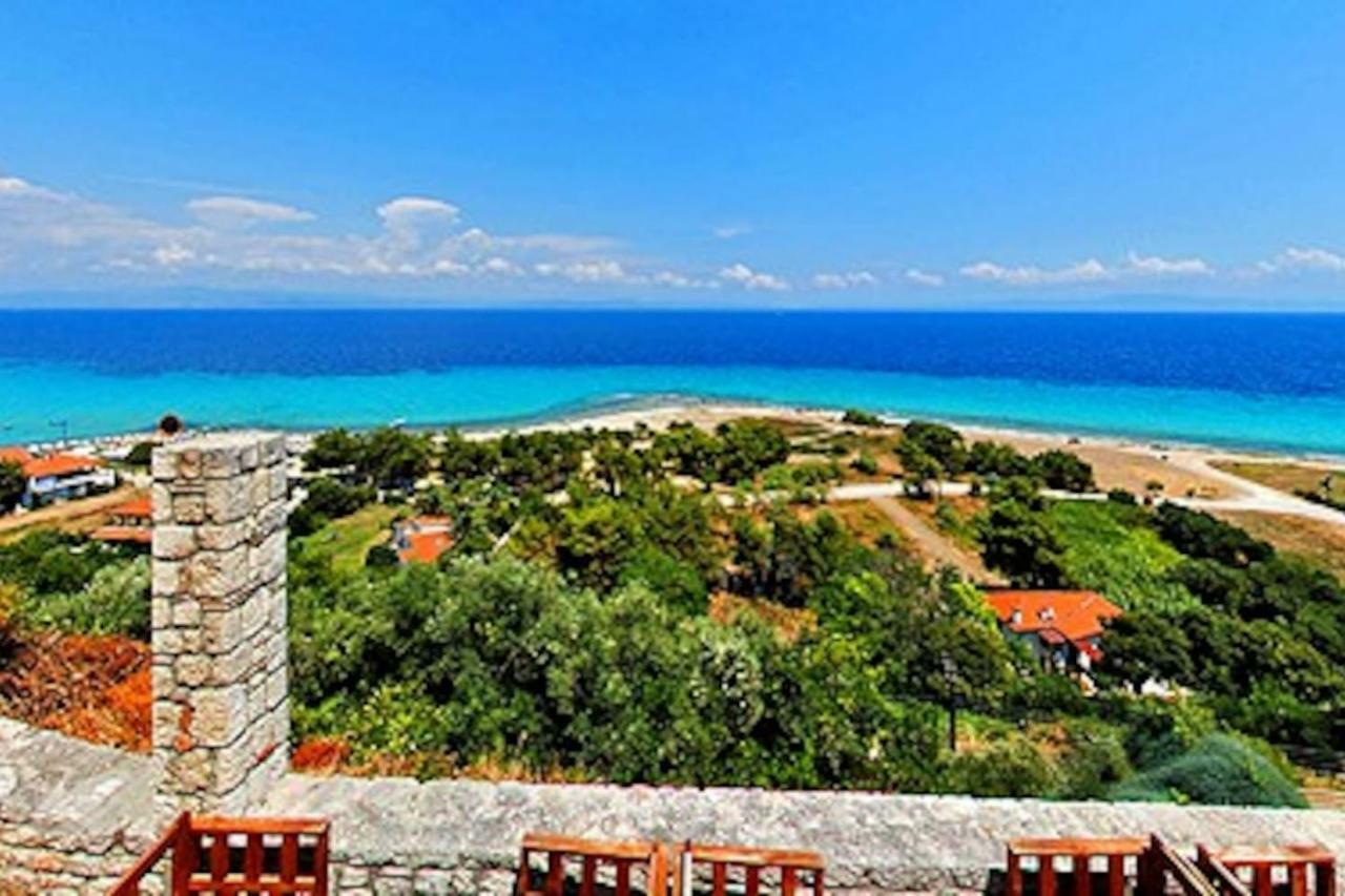 Beautiful Studio In Traditional Afytos Halkidiki-Uvc Sterilized 외부 사진