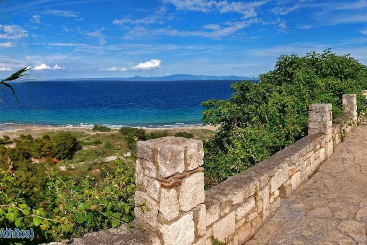 Beautiful Studio In Traditional Afytos Halkidiki-Uvc Sterilized 외부 사진