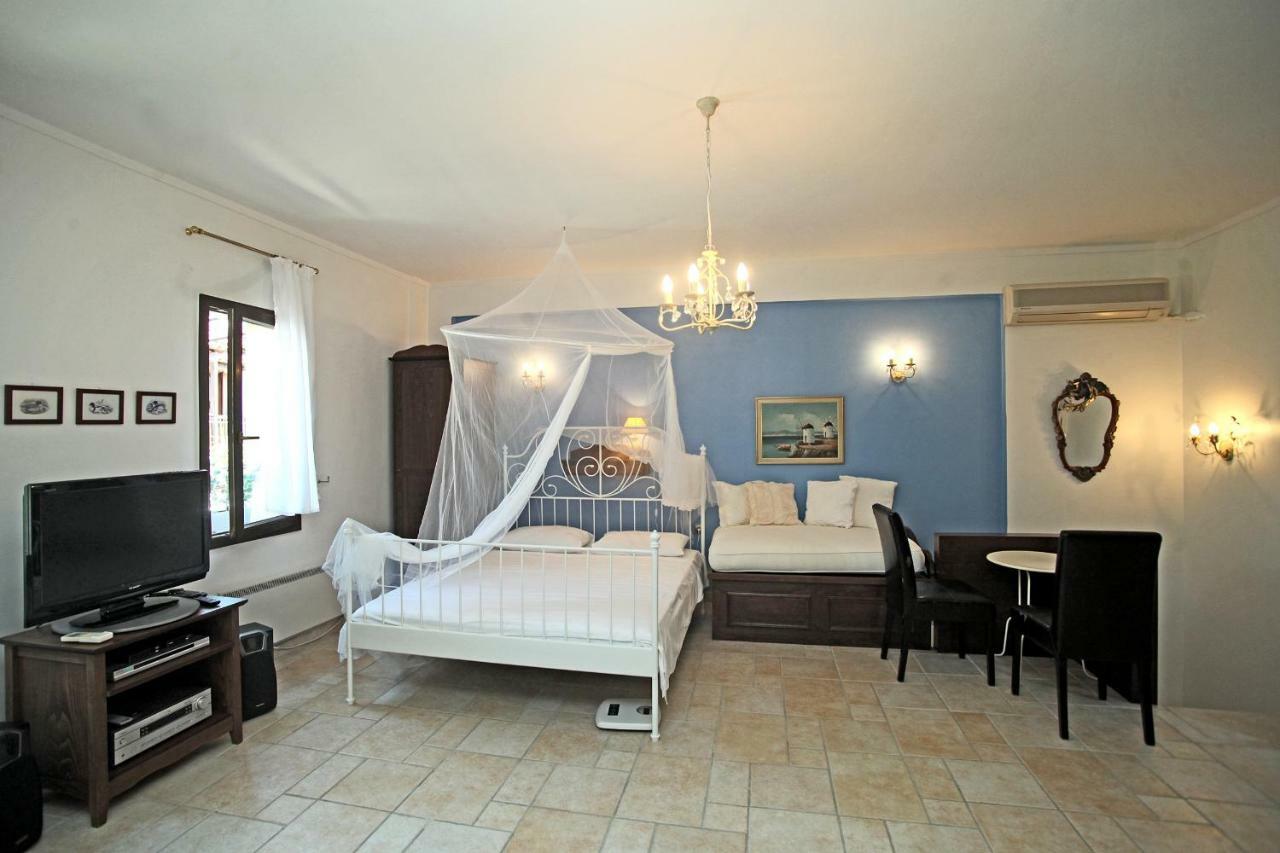 Beautiful Studio In Traditional Afytos Halkidiki-Uvc Sterilized 외부 사진